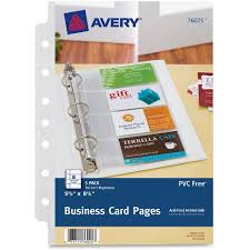 4.7 out of 5 stars, based on 197 reviews 197 ratings current price $65.16 $ 65. Avery Business Card Pages 7hp 5 1 2 X8 1 2 8 Slot Pg 5 Pk Cl 76025 Target