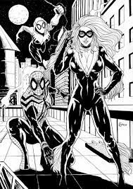 Spidergirls In Cesar Grego S Comic Arts For Sale On Ebay Comic Art Gallery Room Comic Art Art For Sale Art