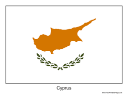 Color an editable map, fill in the legend, and download it for free to use in your project. Flag Of Cyprus