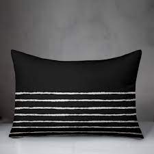 Black and white striped decorative pillows. White Black Striped Throw Pillows You Ll Love In 2021 Wayfair