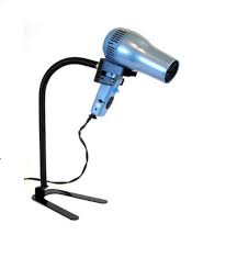 Hands free bathroom floor type hair dryer stand/holder with sucker adjustable. Hands Free Hair Dryer Stand Hair Dryer Holder Stand With Flexible Neck Stable Base Securely Holds Hand Held Hair Dryer