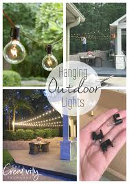 There is nothing that lets you design anything that remotely resembles a patio. Quick Tips For Hanging Outdoor String Lights