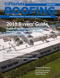 January 2018 by Florida Roofing Magazine