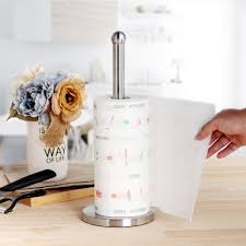 Keep paper towels within reach with paper towel holders & dispensers for your rv at camping world. Stainless Steel Kitchen Stand Up Roll Paper Towel Holder Bathroom Tissue Toilet Paper Stand Napkins Rack Home Table Accessories Paper Holders Aliexpress