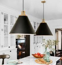 Cone Pendants New Lighting For Our Kitchen Driven By Decor Kitchen Design Styles Kitchen Pendant Lighting Kitchen Lighting Fixtures