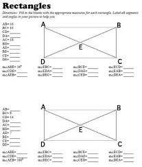 Quadrilateral Properties Practice Parallelograms Rectangles Rhombi Trapezoids Geometry High School Quadrilaterals Parallelogram