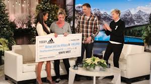 You're over levergening sic kanye's name and asked kanye to kanye and donda started a charity called loop dreams. Kim Kardashian And Ellen Meet California Firefighter Who Lost Home Youtube