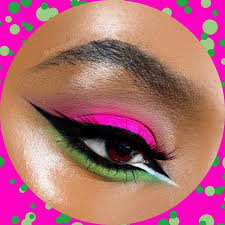 ViktorPeters dolled up the gorgeous @Am_Rembo in @LitCosmetics Beyond Pink  Neon Pigment! So bright! . #LitCosmetics #Glitter #VeganBeauty #CrueltyFree  #CrueltyFreeBeauty #Makeup #MakeupArt #Euphoria