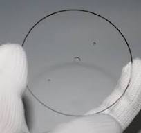 Vy Optics 67mm Lente de vidrio óptico flotante con agujero central –  Ventana de wafer ultra plana para aplicaciones de precisión
