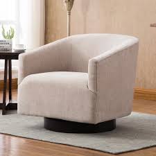 Modern Rustic Interiors Kylie Swivel Barrel Chair Reviews Wayfair Swivel Barrel Chair Barrel Chair Modern Furniture Living Room