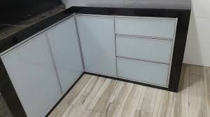 Aluminium, kayu, sederhana, dan harga terbaru 2020. Aluminium Kitchen By Jangir Fabrication