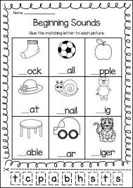 Beginning Sounds Worksheet Pack Phonics Kindergarten Beginning Sounds Worksheets English Worksheets For Kindergarten