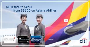 There are two asiana airlines credit cards available in the u.s. Special Promotion Exclusive For Citibank Asiana Airlines Singapore Facebook