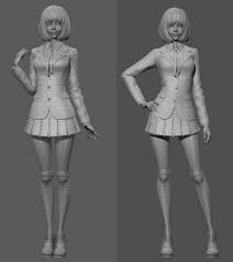 3d Character Production In Zbrush 3ds Max 3d Character Zbrush Character 3d Model Character