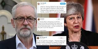 In Response Corbyn Said That He Would Be Very Happy To Meet With The Prime Minister After It Was Confirmed That The Go Going To Work No Response Theresa May