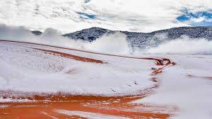 Lovely song, and what a singer, amazing voice. Rare Snowfall Hits The Sahara Desert Abc News
