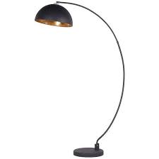 Black And Gold Curved Floor Lamp Curved Floor Lamp Black Floor Lamp Modern Floor Lamps