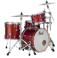Pearl Masters Maple Complete Mct903xp C346 3 Piece Drum Shell Pack Vermillion Sparkle Want Additional Info Click On The I Modern Drummer Pearl Drums Drums