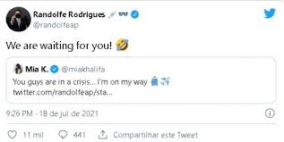 Ana flor sobre lágrimas de reverendo amilton na cpi: Atriz Porno Mia Khalifa Responde Randolfe Sobre Cpi Da Covid Estou A Caminho Pb Acontece