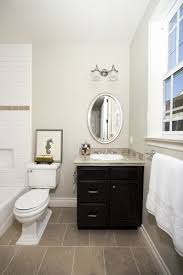 It makes the room feel so much larger. Flooring Bathroom Design Small Bathroom Floor Tiles Bathroom Tile Designs
