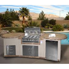 outdoor kitchen island