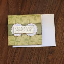 Punch two holes in the approximate width of your ring. A Custom Card Come Check Out My Shop Bylisacardscrafts Etsy Com Greeting Cards Handmade Custom Cards Cards Handmade
