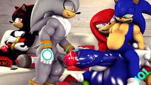 Rule34 - If it exists, there is porn of it  knuckles the echidna, shadow  the hedgehog, silver the hedgehog, sonic the hedgehog  5271608