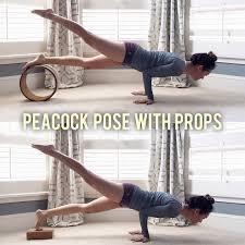 Do Props Help You In Your Practice A Difficult Arm Balance Yet Again Made A Bit Easier With The Use Of Props Read Below Peacock Pose Arm Balances Poses