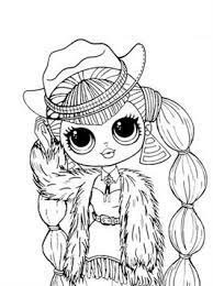 New coloring pages with lol omg candylicious, miss independent, alt grrrl and busy b.b. Kids N Fun Com 12 Coloring Pages Of L O L Surprise Omg Dolls