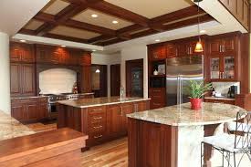Cherry Cabinets Stainless Appliances Hickory Floors Home House Flooring Hickory Flooring