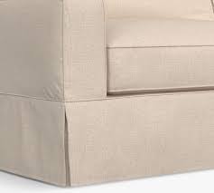 Stylish and comfort in mind abounds this modern modular sectional. Pb Comfort Square Arm Slipcovered Sofa Chaise Sectional Pottery Barn