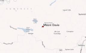 Discover mount davis in salisbury, pennsylvania: Mount Davis Mountain Information