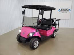 2018 Yamaha Drive 2 Gas Carb STREET READY Golf Cart, Vivid Pink Kandy -  Winters Recreation
