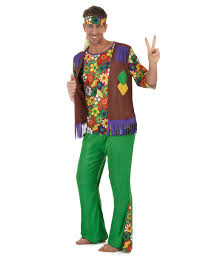 Consegna in 48/72 h con brt, 24h con dhl. Costume Da Hippie Flower Power Per Uomo Costumi Adulti E Vestiti Di Carnevale Online Vegaoo