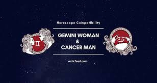 The gemini woman may be seduced by a cancer man since he is very seductive; Gemini Woman And Cancer Man Compatibility