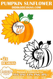 Free Free Sunflower Pumpkin Svg SVG PNG EPS DXF File