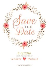 ⟳ generate a new card. Design Save The Date Invitations Online Fotojet