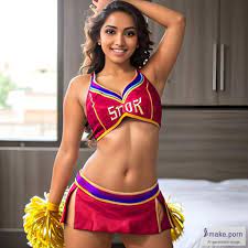 Indian porn cheerleader