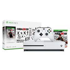 Nba 2k19 1tb Xbox One S Bundle White Rc Willey Xbox One S Xbox One S 1tb Xbox One