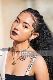 Actress and Model Chau Bui wears all Dior