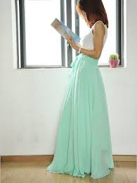 This Item Is Unavailable Fashion High Waisted Maxi Skirt Chiffon Maxi Skirt