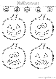 Ghirlande Halloween Stampa E Colora Dibujo Calabazas Colorear Y Recortar Halloween Calabazas De Halloween Halloween Para Colorear Dibujos De Halloween