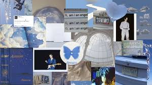 Tons of awesome aesthetic collage laptop wallpapers to download for free. The Best 20 Blue Aesthetic Collage Wallpaper For Laptop