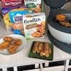How to heat chicken burger patties in the power air fryer. 1