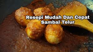 Jom kita tengok resepi dulu. Resepi Sambal Telur Sedap Dan Cepat Resepi