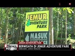 Mulai dari pantai, spot indah untuk hunting hingga tempat. Jemur Adventure Park Wahana Wisata Outbound Yang Tergolong Murah Di Kebumen Inews Petang 11 07 Youtube