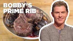 Once your prime rib reaches just about room temperature if you're using a microwave to reheat your food, be sure to stir it or rotate it periodically so that the heat is distributed evenly. Bobby Flay Makes Prime Rib With Red Wine Thyme Butter Sauce Food Network Youtube