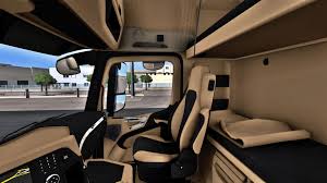For default trucks mercedes actros 2009. Ets2 Mercedes Actros Mp4 Beige Dark Grey Interior 1 39 X Euro Truck Simulator 2 Mods Club
