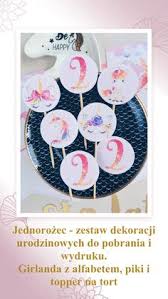 Aby pobrać i wydrukować kolorowankę kliknij na nią prawym lewym przyciskiem myszki, a po powiększeniu. 21 Jednorozec Dekoracje Urodzinowe Dla Dzieci Ideas Dekoracje Urodzinowe Jednorozec Dekoracje Urodzinowe Do Druku