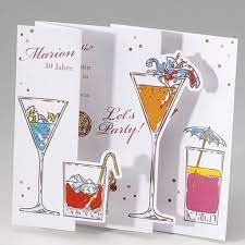 Einladungskarte Cocktailparty Glaser Drinks Whiskey Ba982024 Einladungskarten Einladungen Karten Einladung